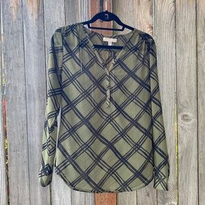 Banana Republic Sheer Blouse